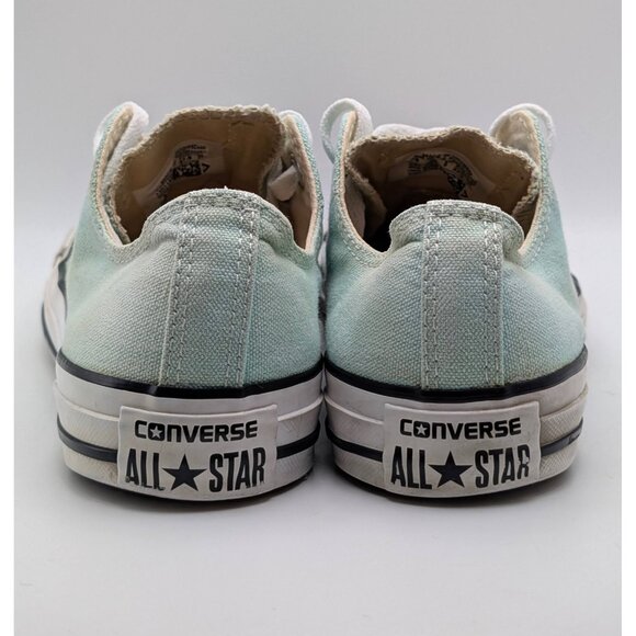 Converse All Star Sneakers Aqua Blue Mint Green Size Men’s 5 Womens 7 Chucks Low - Picture 5 of 7